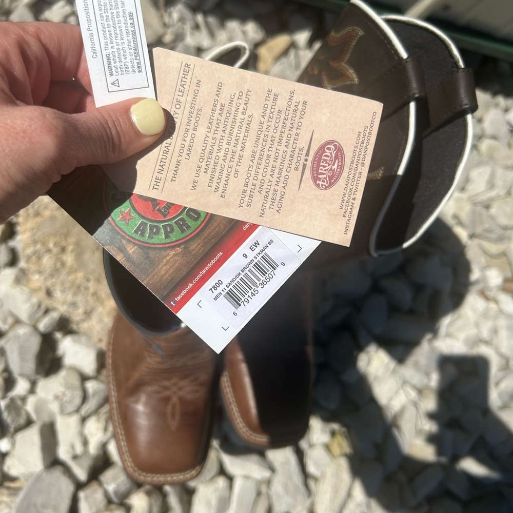 Dan Post Brown Leather Men's Boots
